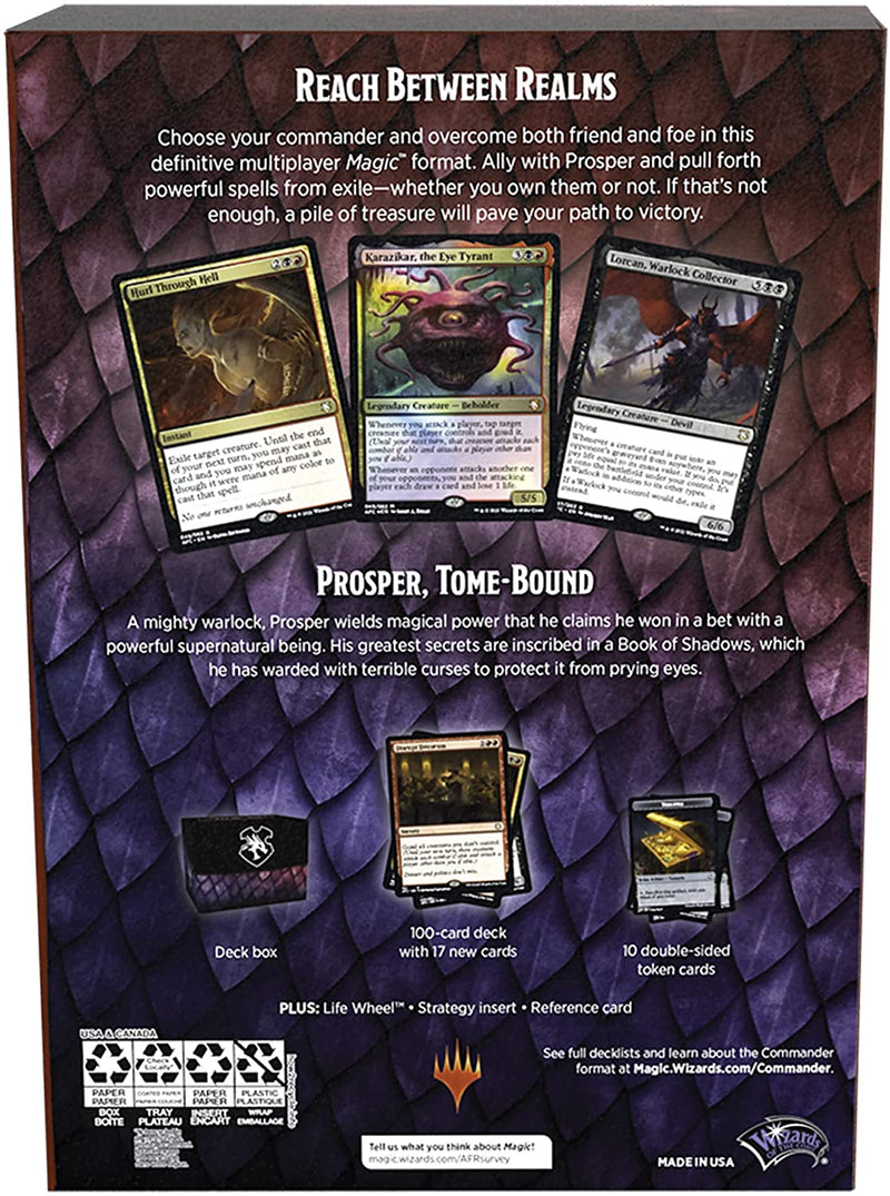 Magic The Gathering: Dungeons & Dragons - Adventures in the Forgotten Realms - Commander Deck (Planar Portal)