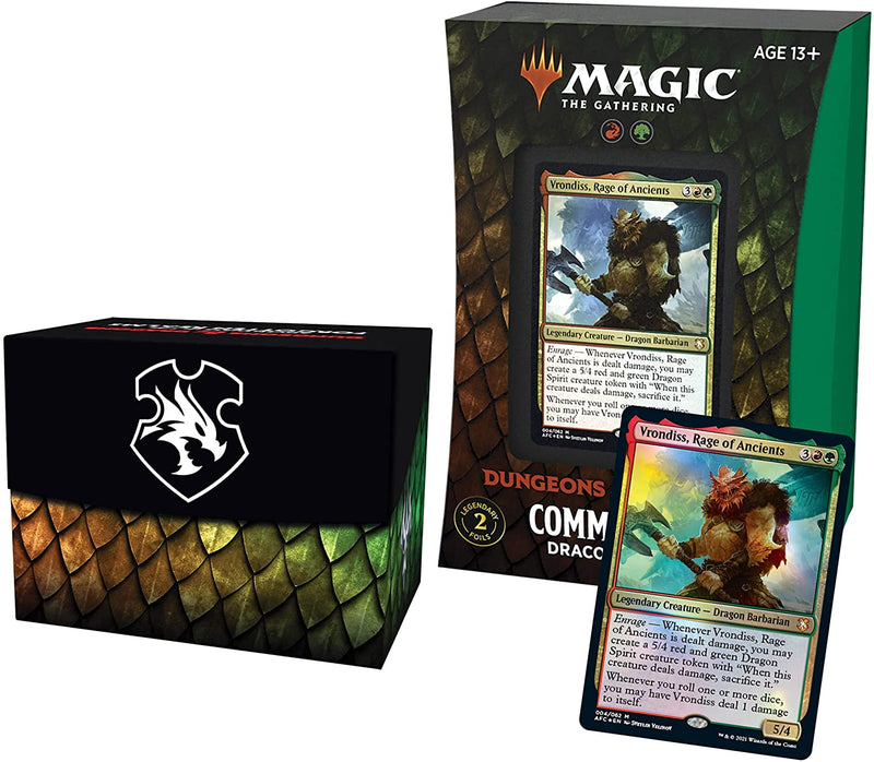 Magic The Gathering - Dungeons & Dragons: Adventures in the Forgotten Realms - Commander Deck (Draconic Rage)