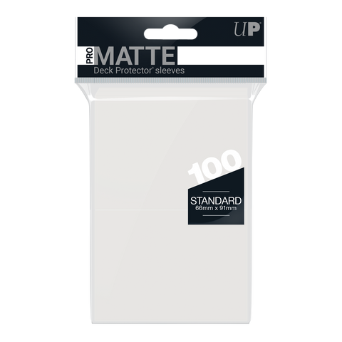 Ultra PRO: Standard 100ct Sleeves - PRO-Matte (Clear)