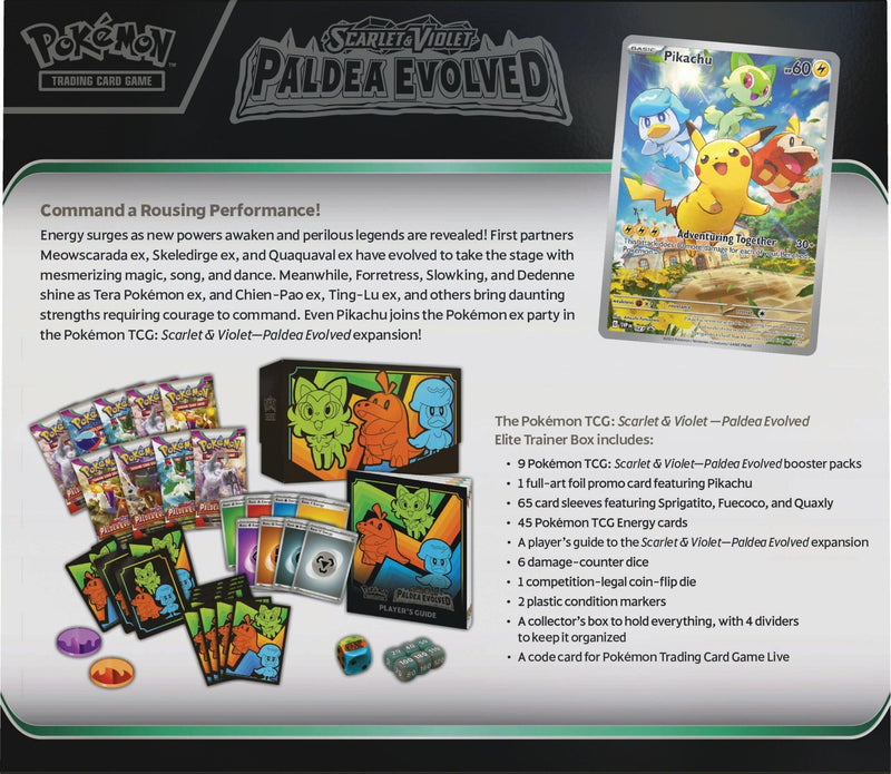 Pokemon - Scarlet & Violet: Paldea Evolved - Elite Trainer Box