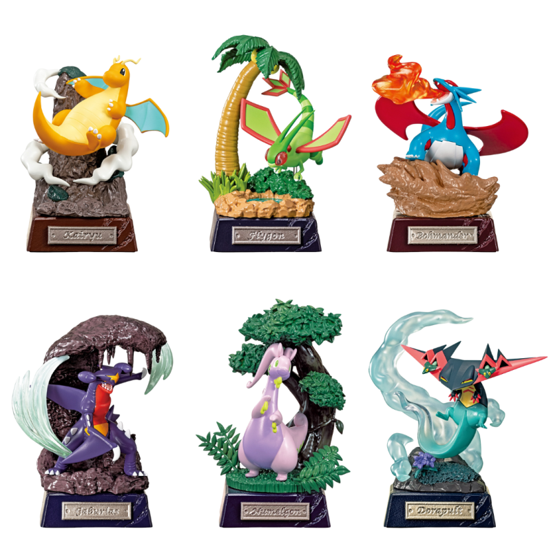 Re-Ment - Pokémon - Pocket Statue Dragon Type - Blind Box