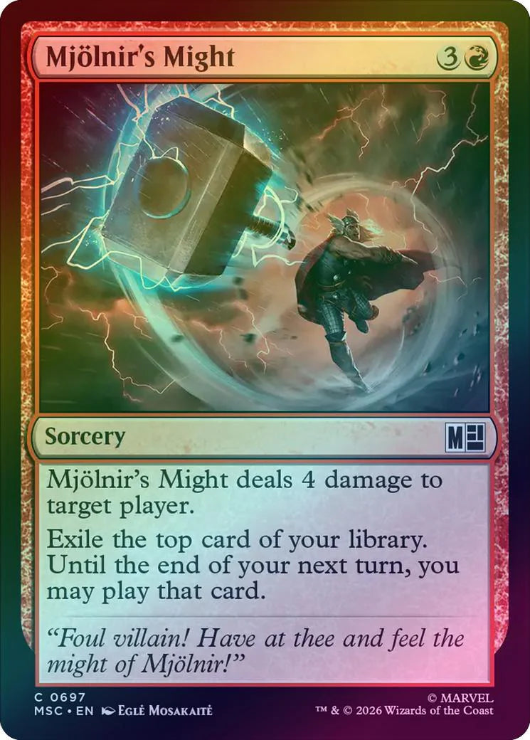 Mjolnir's Might [Marvel Super Heroes Commander]
