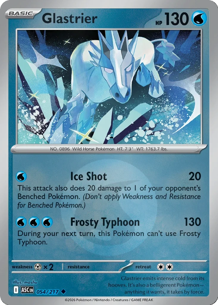Glastrier 054/217, Ascended Heroes, Energy Symbol Pattern, English