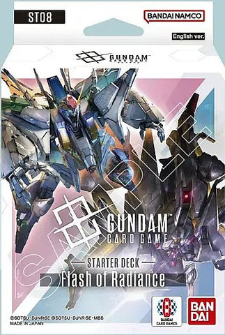 Gundam Card Game - Starter Deck - ST-08 - Flash of Radiance