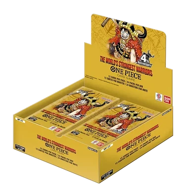 One Piece Card Game - The World's Strongest Warriors - Booster Box