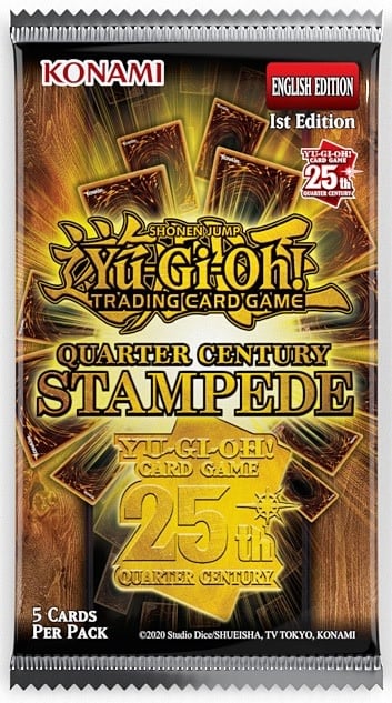 Yu-Gi-Oh! - Quarter Century Stampede Booster Pack - 1st Edition