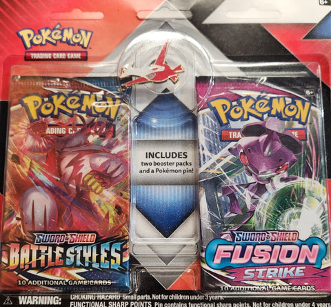 2-Pack Blister (Latias) (Fusion Strike & Battle Styles)