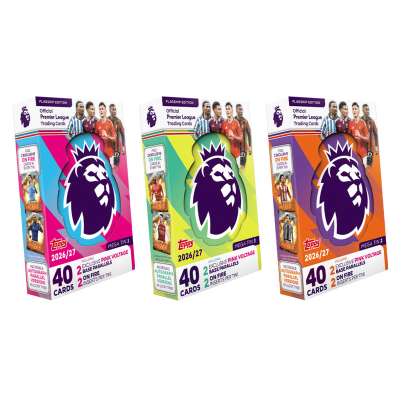 Topps Premier League Flagship Mega Tin 2026-27