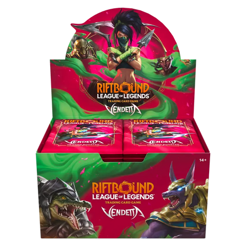 Riftbound - League Of Legends Card Game - Vendetta - Booster Box (Limit of 4 Per Household)