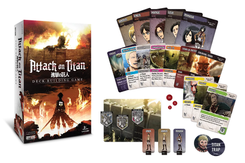 Cryptozoic: Attack On Titan - Deck Building Game - Season 1