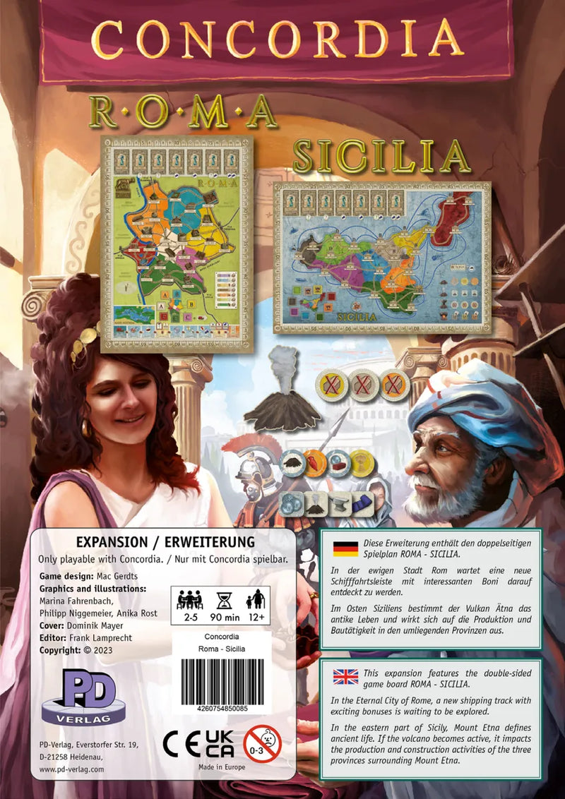 PD Games - Concordia Expansion Roma/Sicilia