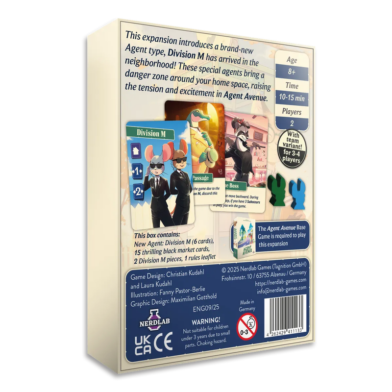 Agent Avenue: Division M - Expansion Set