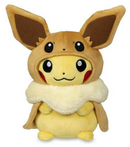 Eevee Cape - Pikachu Poké Plush - 9 In.