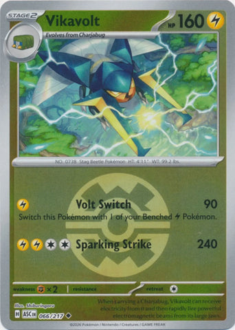 Vikavolt (066/217) (Quick Ball) [Mega Evolution: Ascended Heroes]