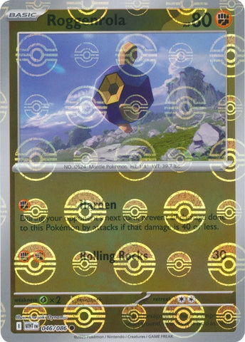 Roggenrola (046/086) (Poke Ball Pattern) [Scarlet & Violet: White Flare]
