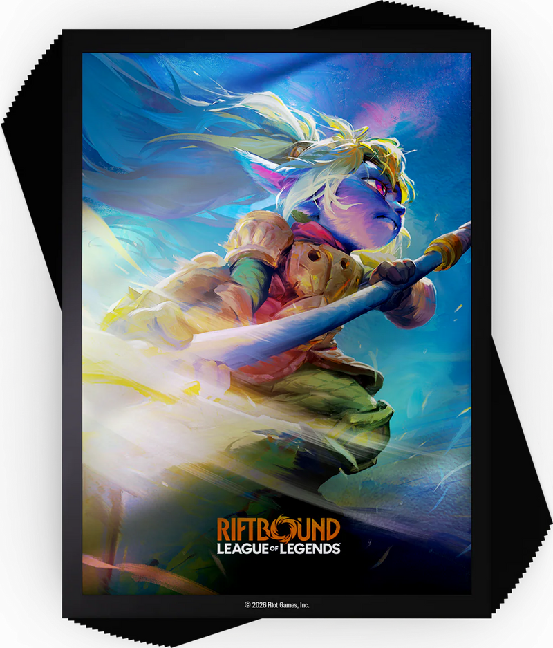 Riftbound - League Of Legends Card Game - Unleashed - Champion Art Sleeves - 100ct