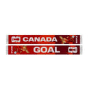 2026 FIFA World Cup: Red Acrylic Scarf - Canada Mascot