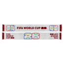 2026 FIFA World Cup: White Acrylic Scarf