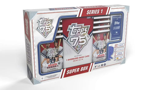 2026 Topps - Baseball Series 1 - Super Box