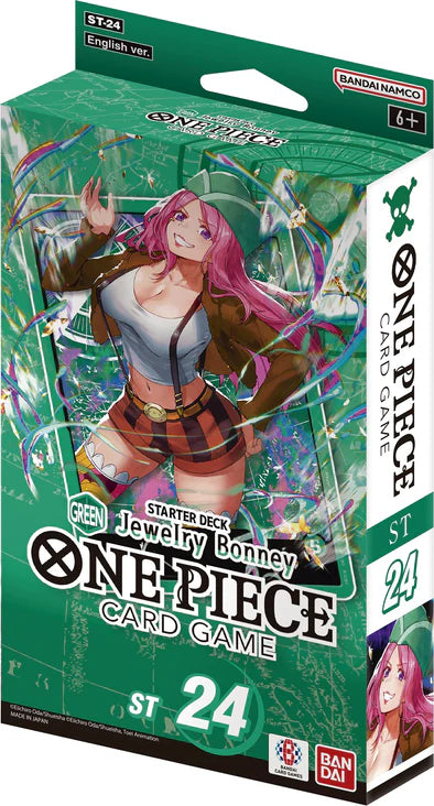 One Piece Card Game - Starter Deck - ST24 - Green Jewelry Bonney