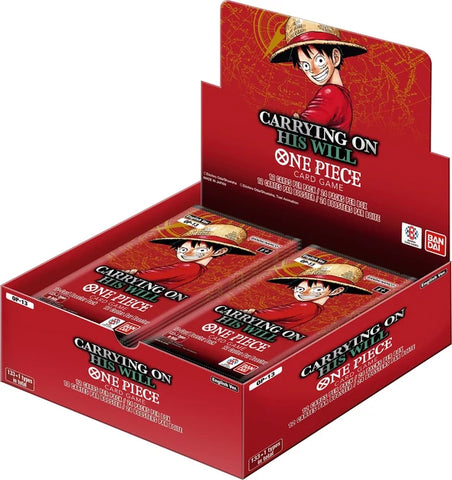 One Piece Card Game - Carrying On His Will - Booster Box