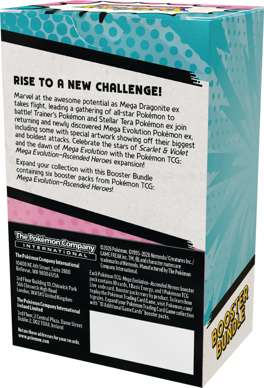 Pokemon - Mega Evolution: Ascended Heroes - Booster Bundle