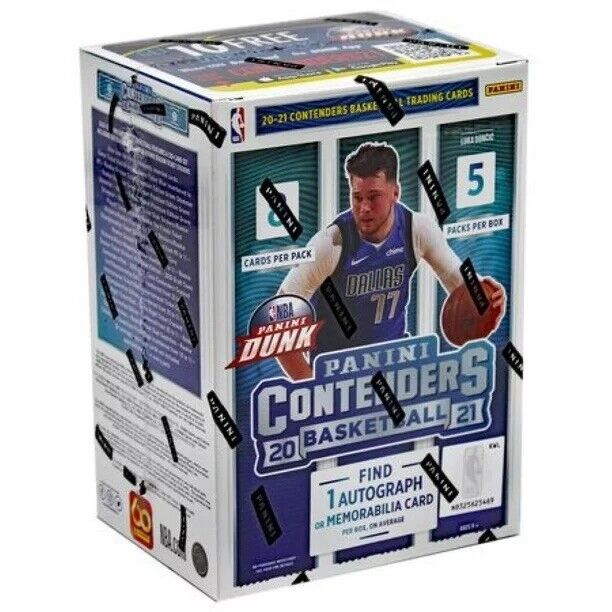 2020-21 Panini Contenders - Basketball - Blaster Box