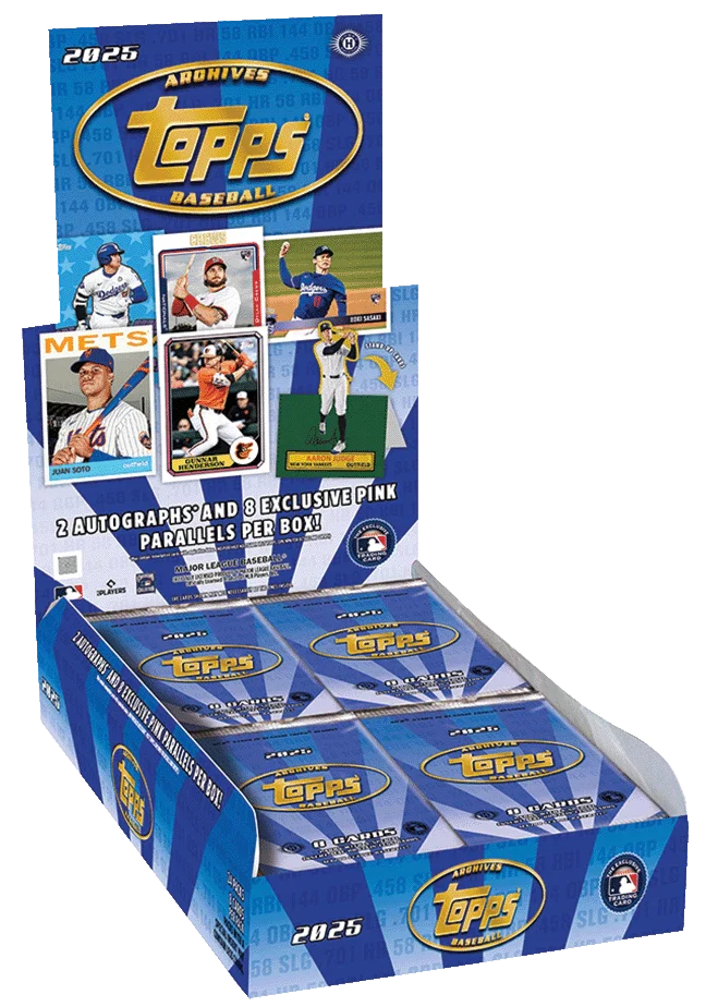 2025 Topps - Archives Baseball - Hobby Box