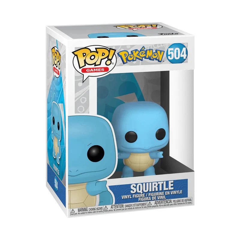 Funko - Pop! Games - Pokemon - Squirtle (504)