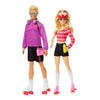 Mattel - Barbie Fashionistas 2 Doll & 6 Accessories Set, Roller-Skating Theme, 65th Anniversary