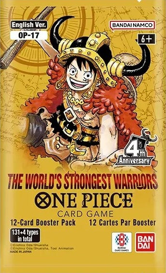 One Piece Card Game - The World's Strongest Warriors - Booster Pack