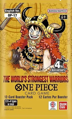 One Piece Card Game - The World's Strongest Warriors - Booster Pack