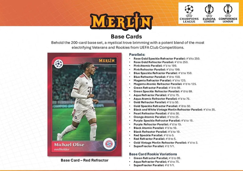 2025 Topps - Merlin UCC Soccer - Value Box