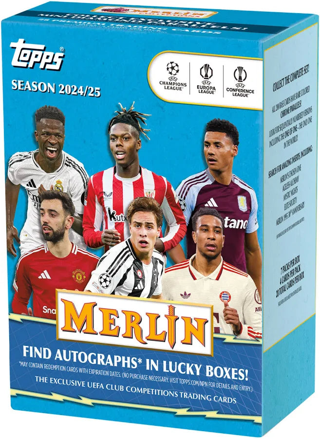 2025 Topps - Merlin UCC Soccer - Value Box