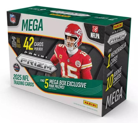 2025 Panini Prizm Football Football Mega Box