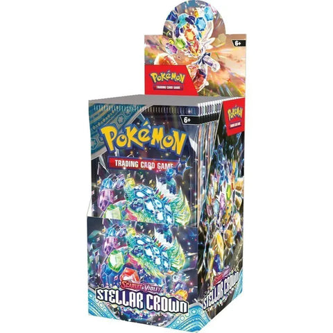 Pokémon - Scarlet & Violet - Stellar Crown - 18 Pack (Euro) Half Booster Box