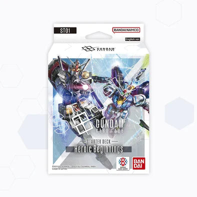 Gundam Card Game - Starter Deck - ST-01 - Heroic Beginnings