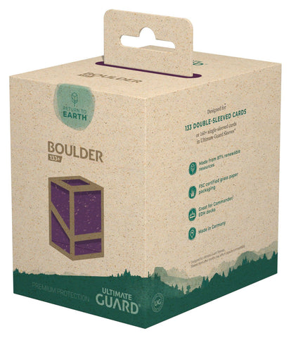 Deck Case - Ultimate Guard Boulder Return to Earth - 100ct (Purple)