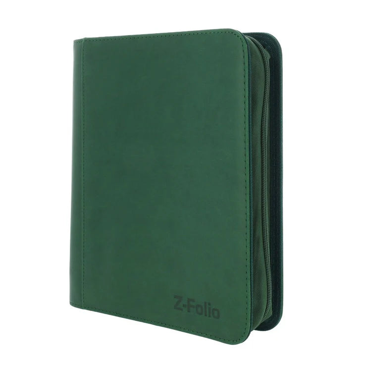 BCW Z-Folio 4-Pocket LX Album - Toploaders Binder (Green)