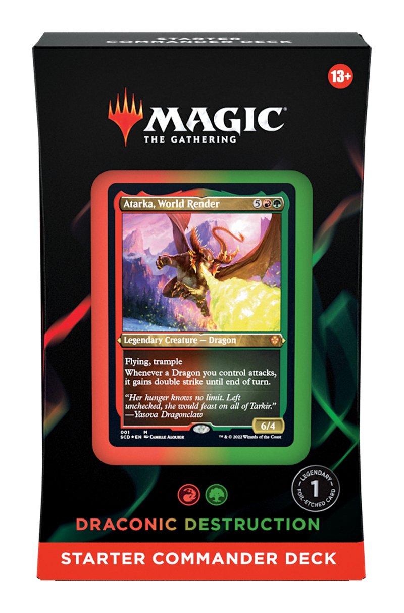 Magic the Gathering - Starter Commander Deck (Draconic Destruction)