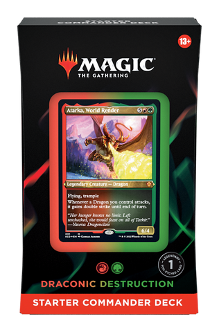 Magic the Gathering - Starter Commander Deck (Draconic Destruction)