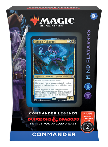 Magic The Gathering - Commander Legends: Battle for Baldur's Gate - Commander Deck (Mind Flayarrrs)