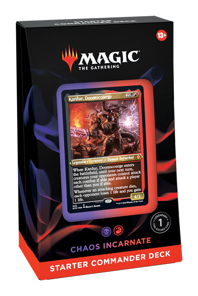 Magic the Gathering - Starter Commander Deck (Chaos Incarnate)