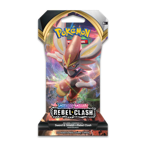 Sword & Shield: Rebel Clash - Sleeved Booster Pack (Random)