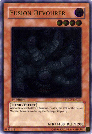 Fusion Devourer [STON-EN020] Ultimate Rare