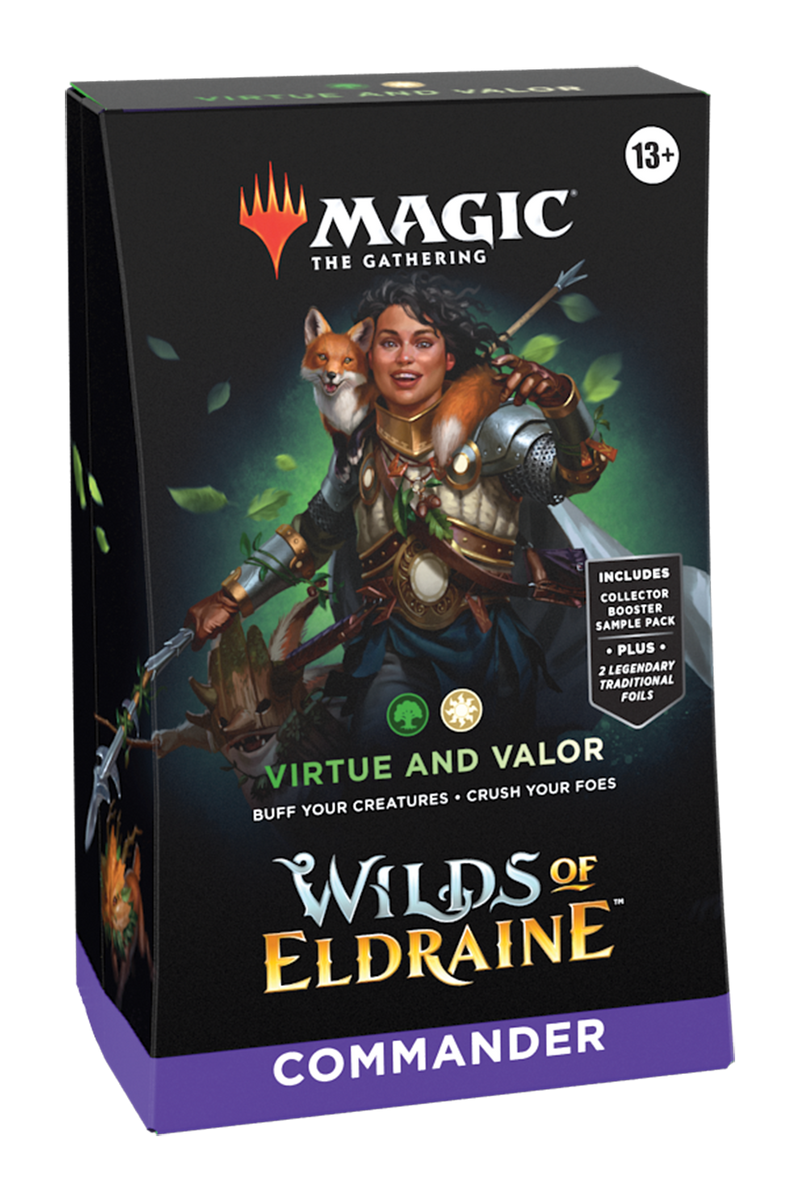 Magic The Gathering - Wilds of Eldraine - Commander Deck (Virtue and Valor)