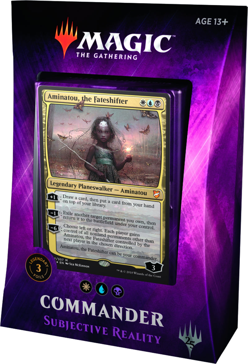 Magic the Gathering - Commander 2018 - Commander Deck (Subjective Reality)