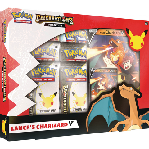 Pokemon - Celebrations: 25th Anniversary - Collection (Lance's Charizard V)