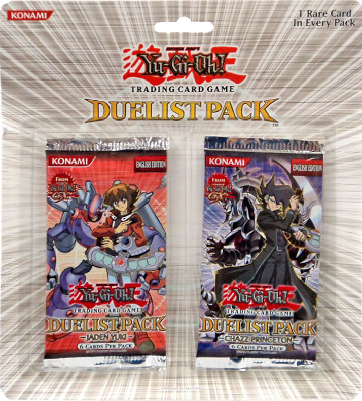 Yu-Gi-Oh! - Duelist Pack: Jaden Yuki and Chazz Princeton - 2-Pack Blister