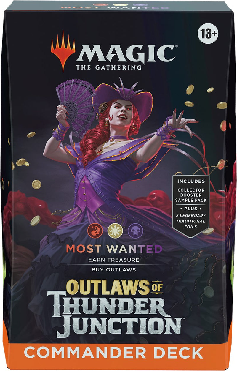 Magic The Gathering - Outlaws of Thunder Junction - Commander Deck (Most Wanted)